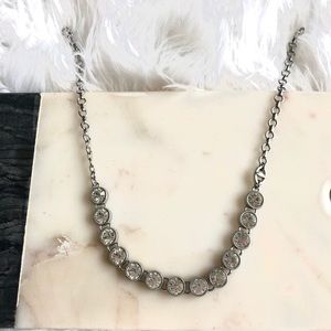 Lia Sophia Infinite Me Necklace- Crystal Strand
